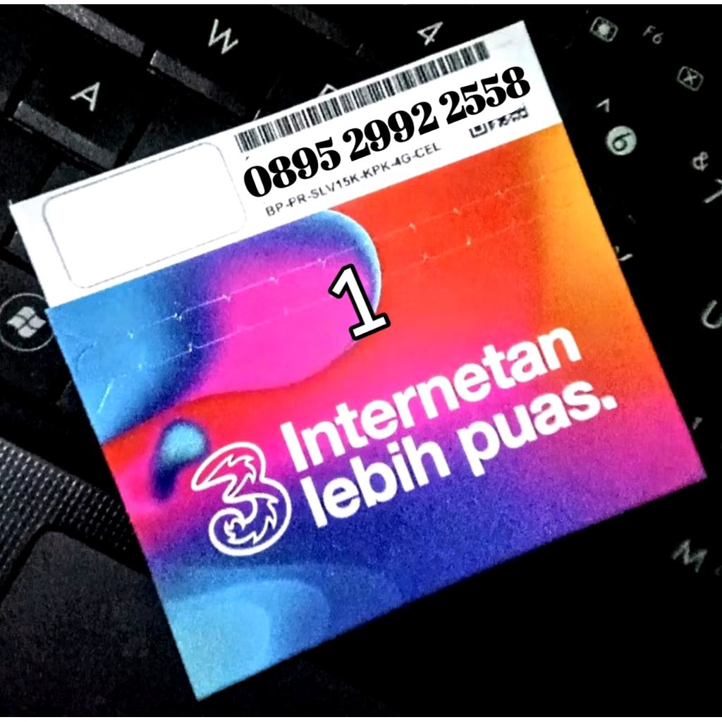 promo perdana Tri Nomor cantik isi paket 3gb