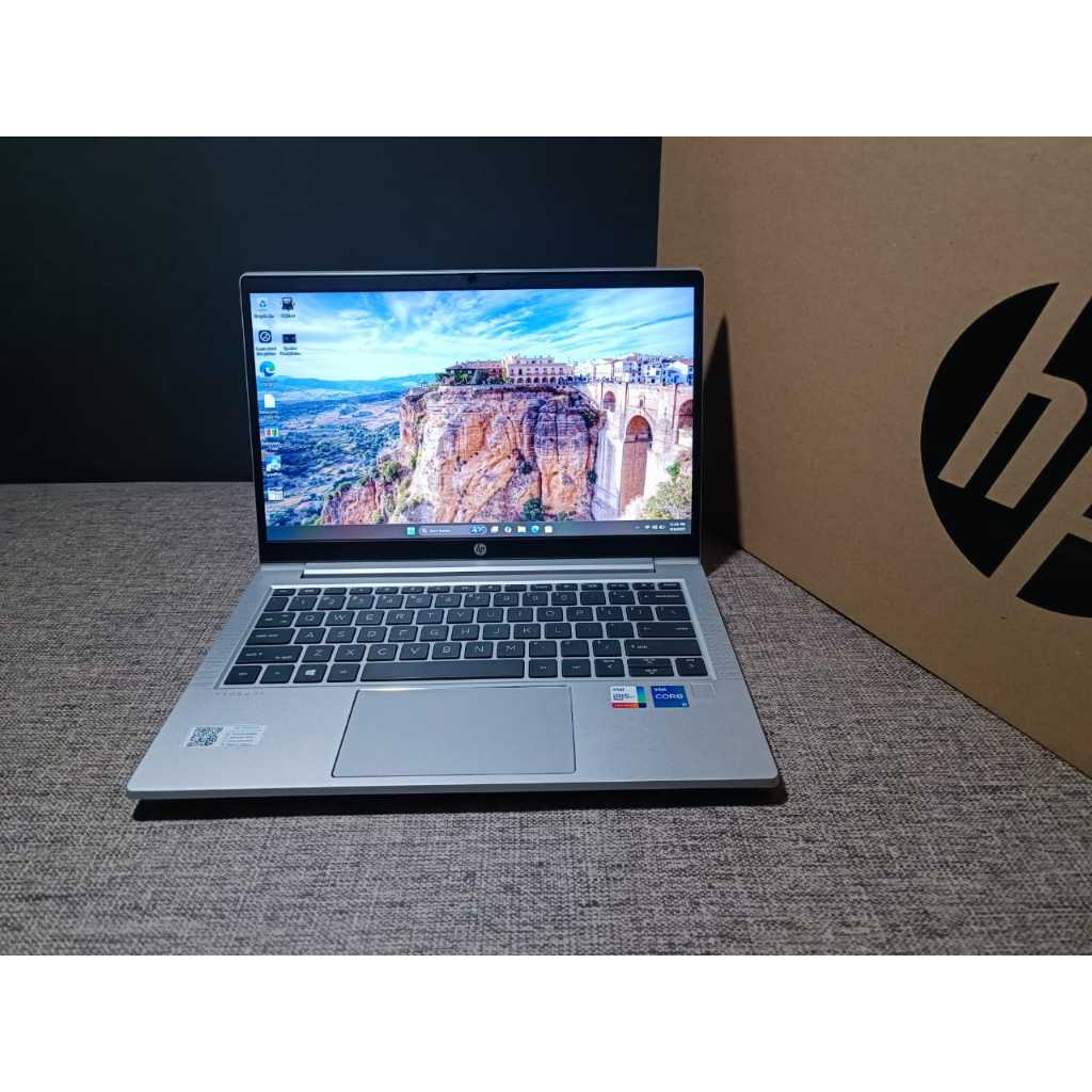 Laptop HP Probook Intel i5 1135G7 RAM 16GB Kuat slim backlight mulus fullset
