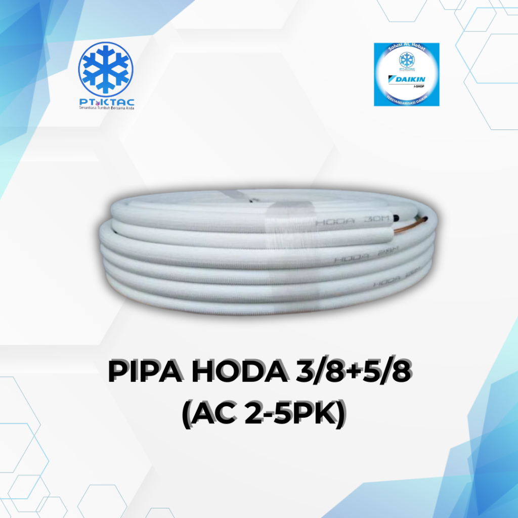 PIPA HODA 3/8+5/8 (AC 2-5PK)