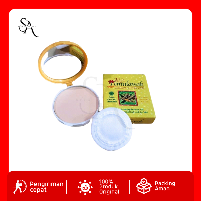 Reny Temulawak Compact Powder Bedak Padat Temulawak Bedak Temulawak