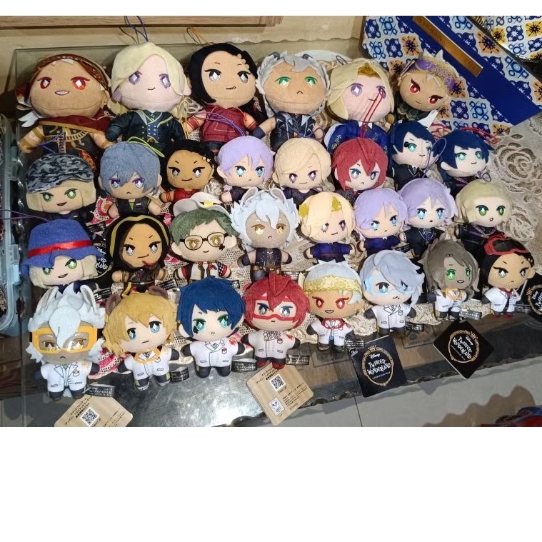 Twisted wonderland nui merch Sega boneka ganci sedang