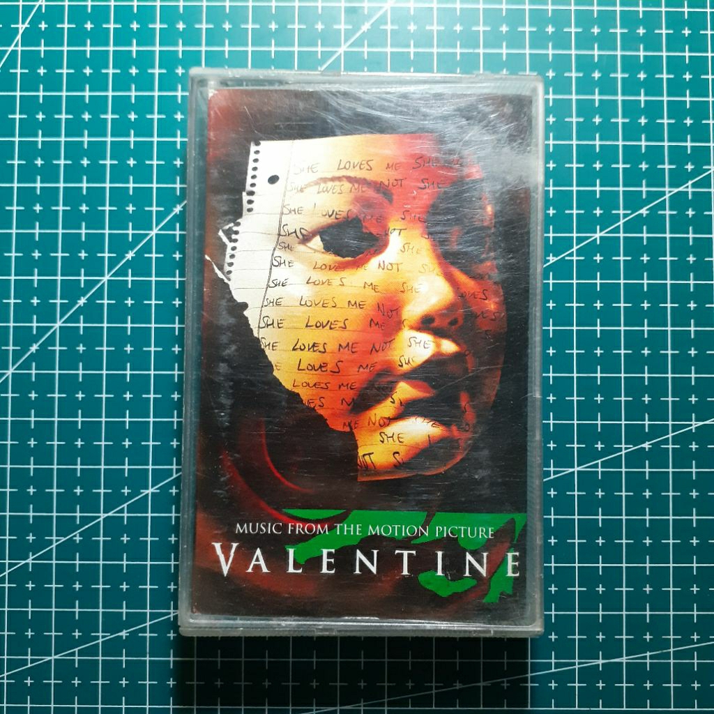 Kaset Soundtrack Valentine - VA (Deftones, Marilyn Manson, Rob Zombie, Disturbed, Static X, Soulfly,