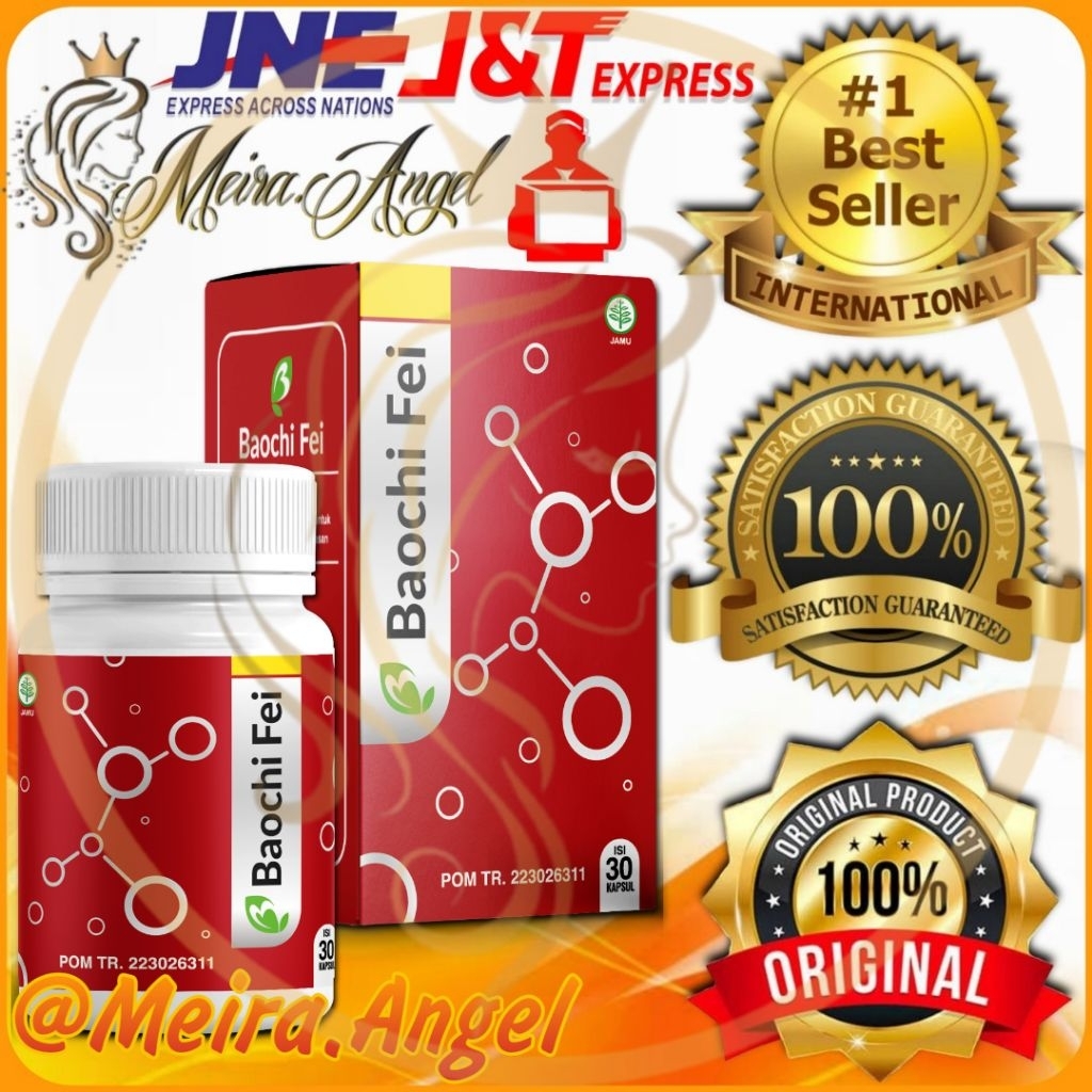 BAOCHI FEI KAPSUL ORIGINAL HERBAL OBAT PARU PARU