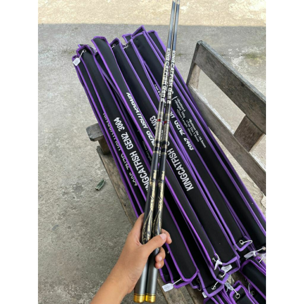 tegek iguruai king cat fish pro ukuran 240 300