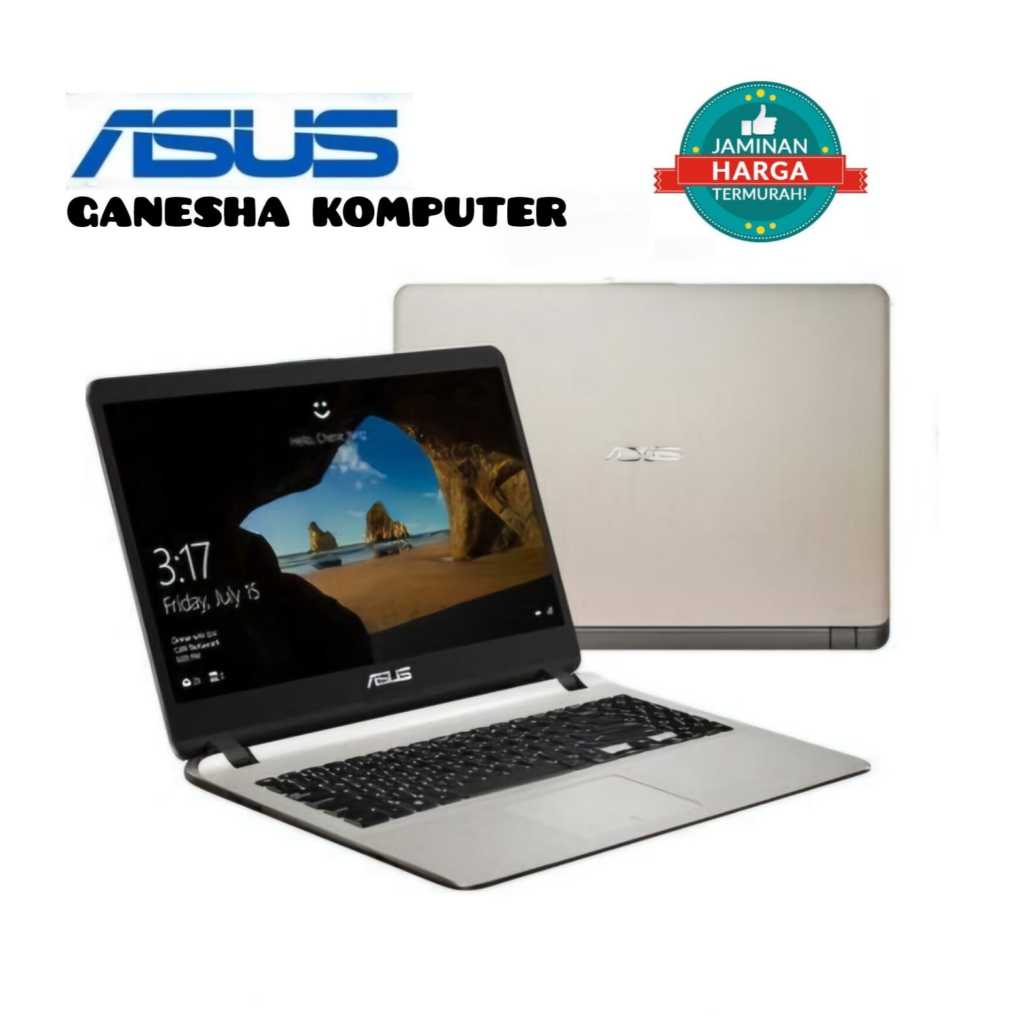 PROMO SIAP PAKAI...LAPTOP ASUS A407 INTEL CORE i3 RAM 8GB-SSD 1TB-14 INCH