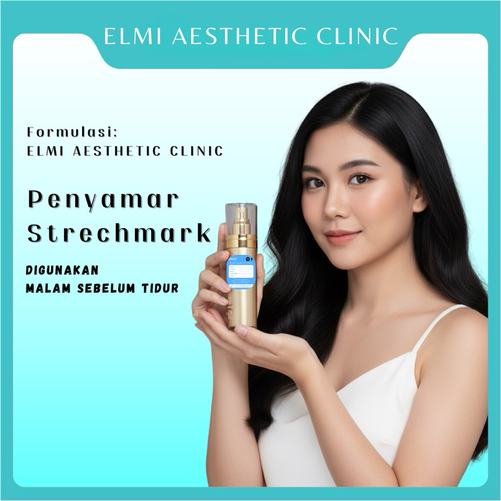 LOTION STRECHMARK BY ELMI AESTHETIC CLINIC | BODY NIGHT WHITENING DR WIDYARINI | BODY NIGHT DR WIDYA