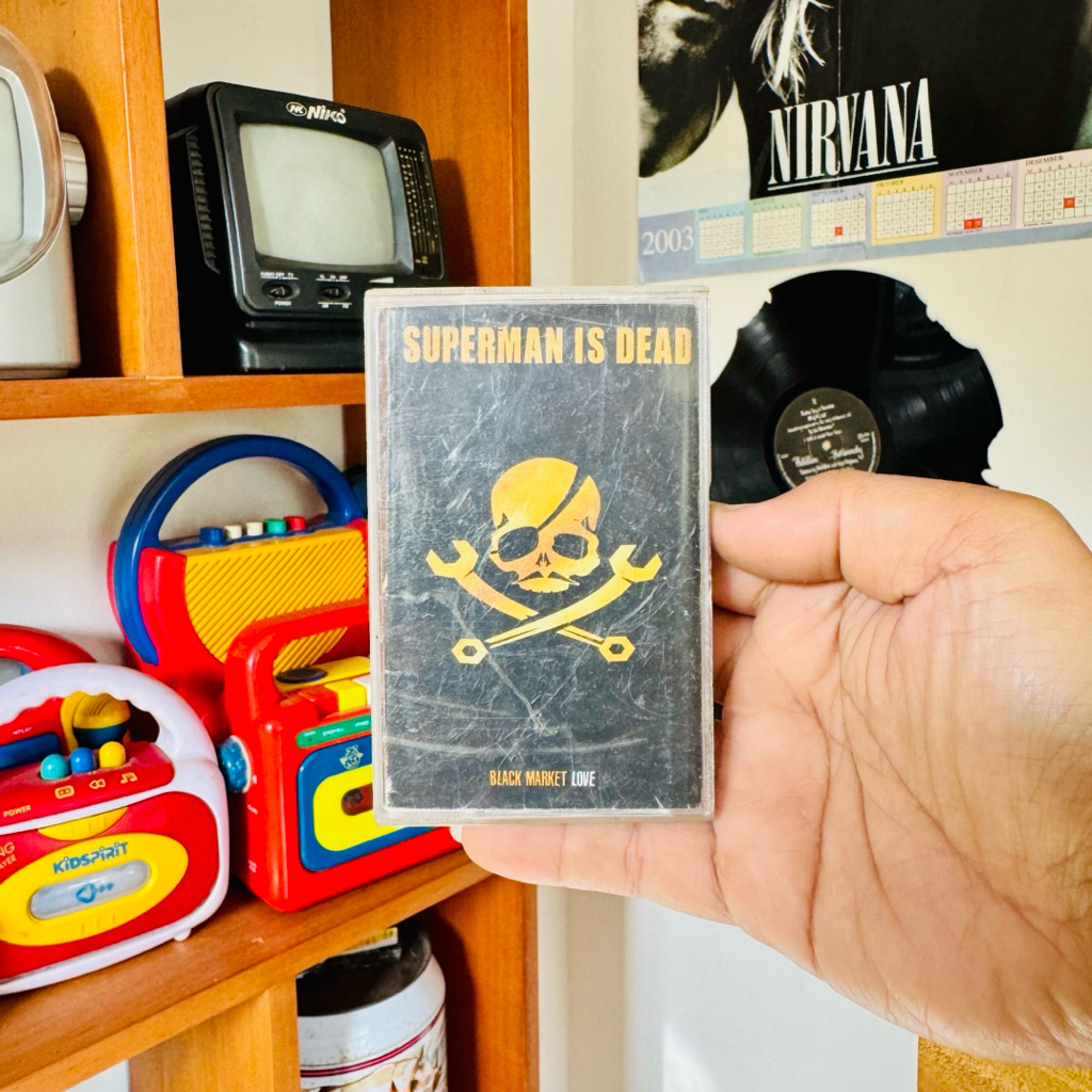 Kaset Pita / Tape / Walkman Superman is Dead SID Black M4rket Love Original 100% Berfungsi / Tested 