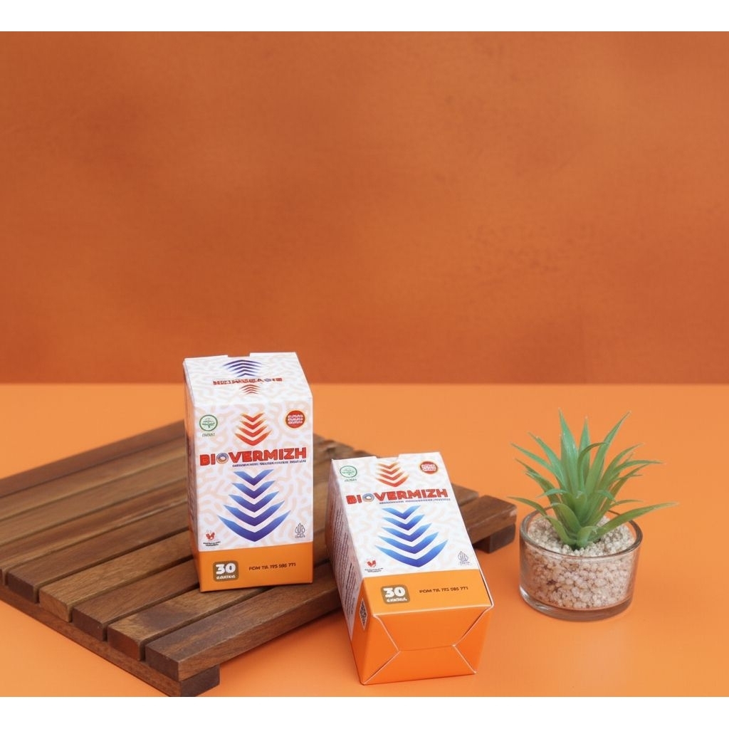 BIOVERMIZH (Kapsul cacing untuk demam/tipes)