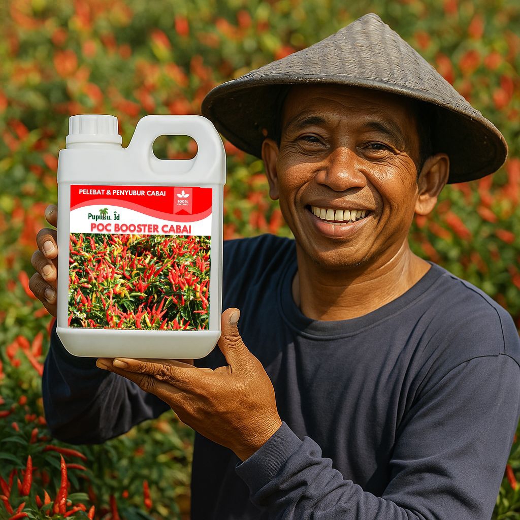 Pupuk Booster Cabai Perangsang Bunga Dan Pelebat Buah Anti Rontok Pupuk Pertumbuhan Cabai Agar Cabai