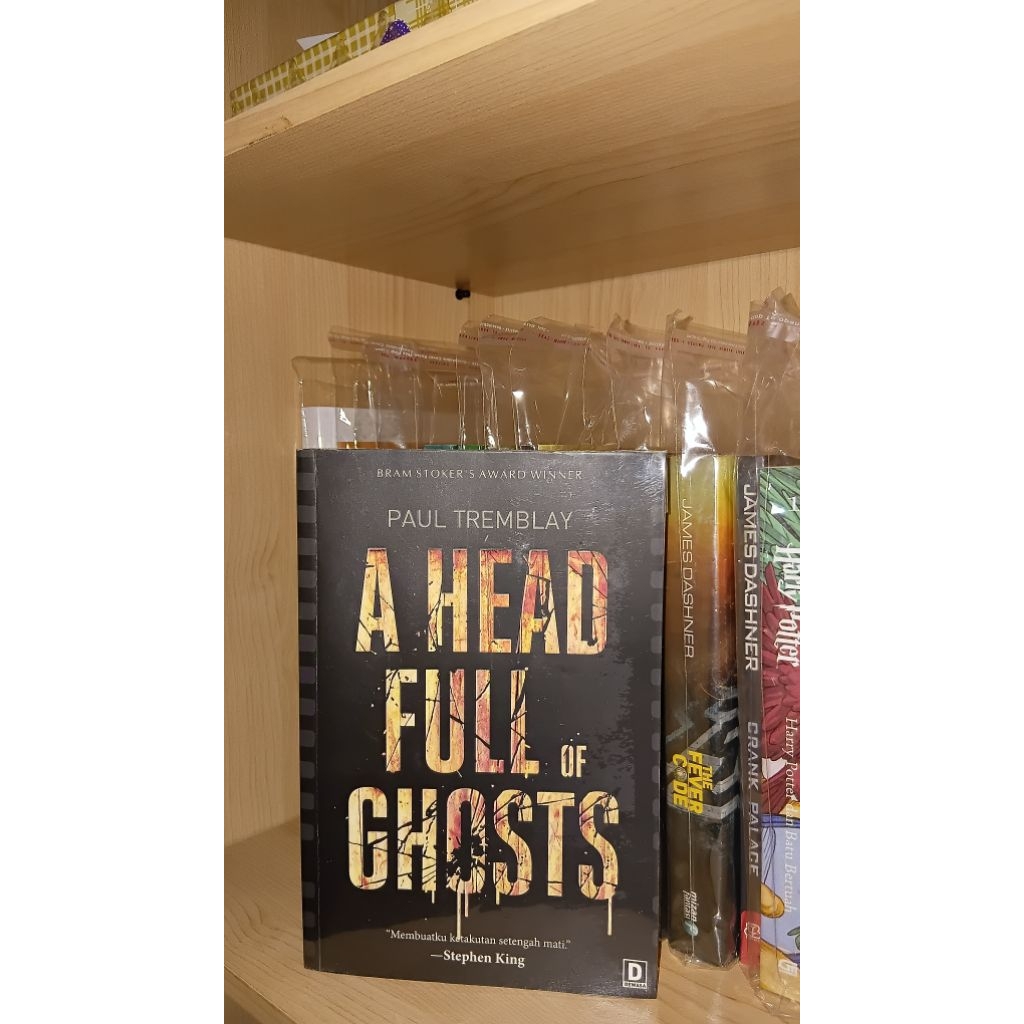BUKU PRELOVED / BEKAS ORI - A HEAD FULL OF GHOSTS