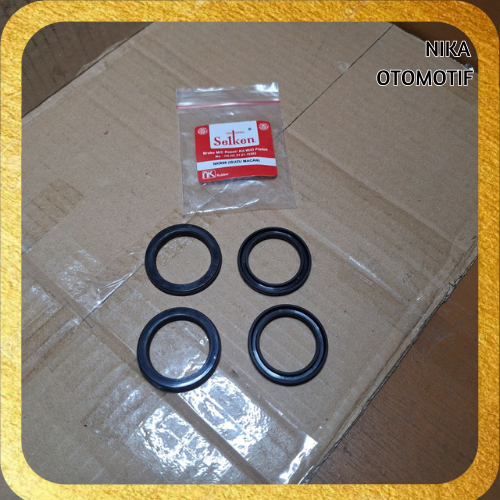KIT KARET CENTRAL MASTER REM ATAS ISUZU ELF NKR 71 NKR 66 MERK NK RUBBER ORI | BM CUP KIT BRAKE MAST