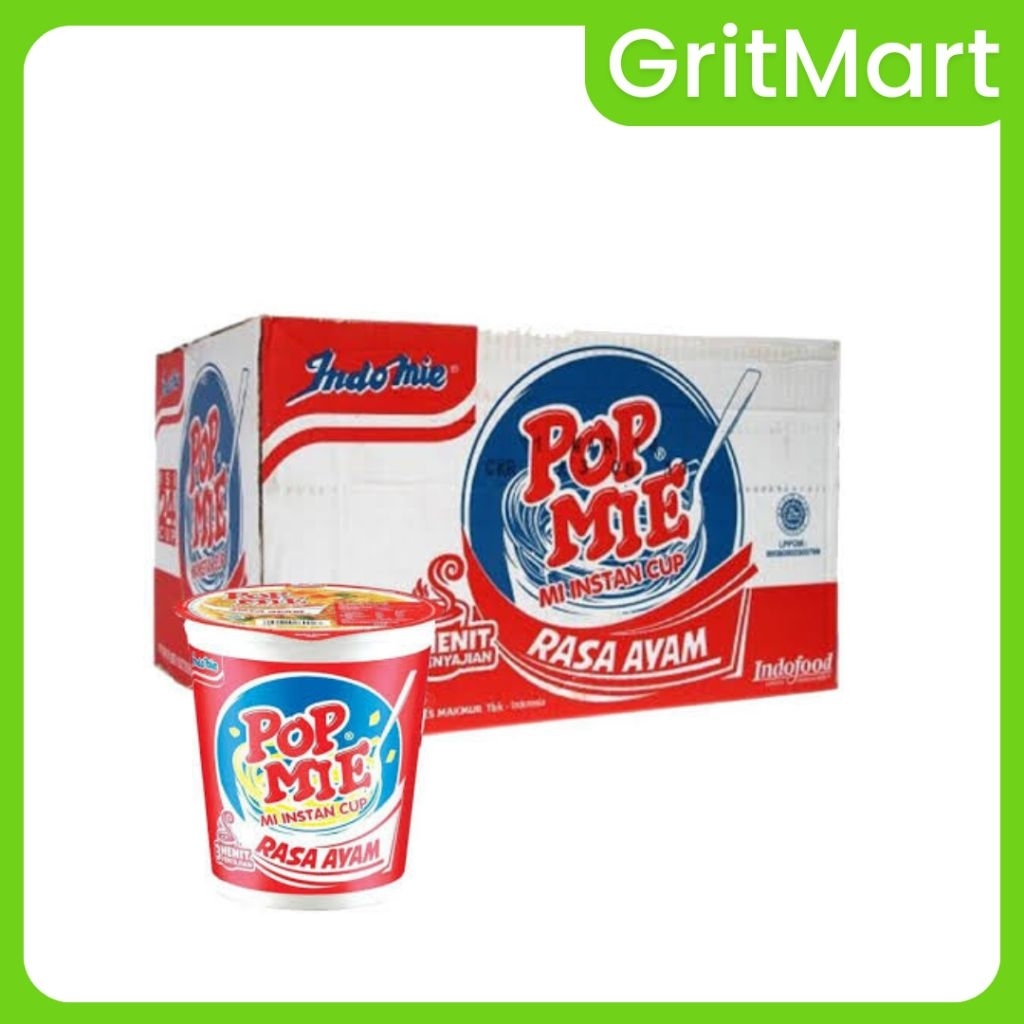 Pop Mie Rasa Ayam Bawang 1 Dus