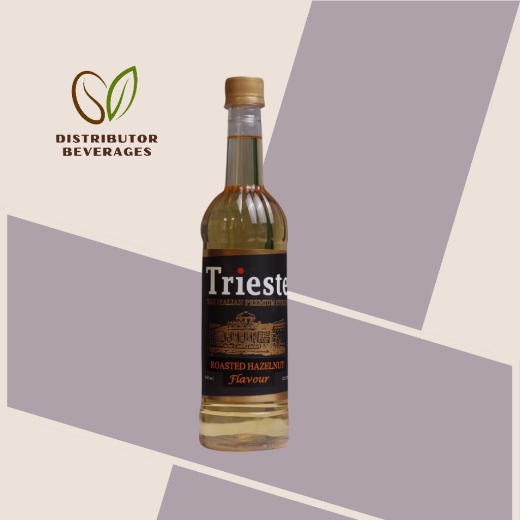 Trieste Syrup 650ML - Syrup Roasted Hazelnut Premium