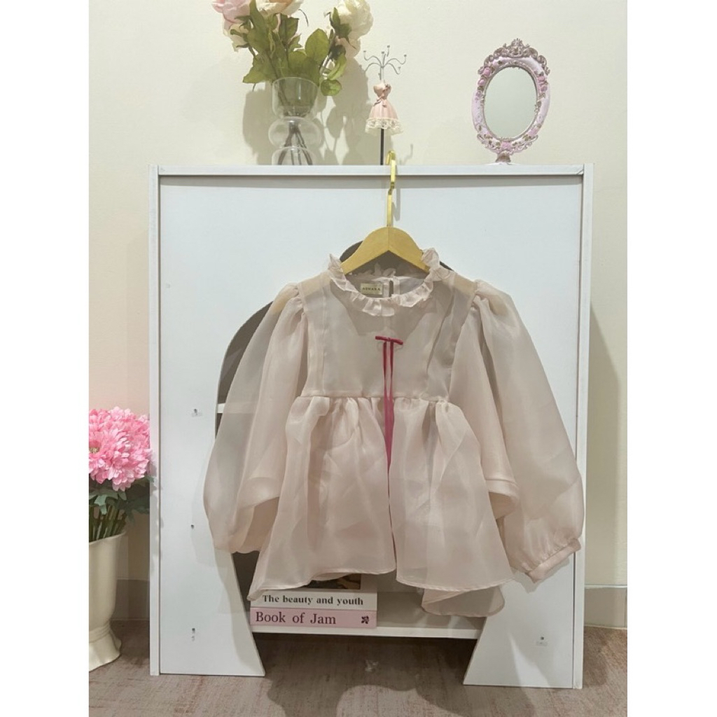 preloved organza top