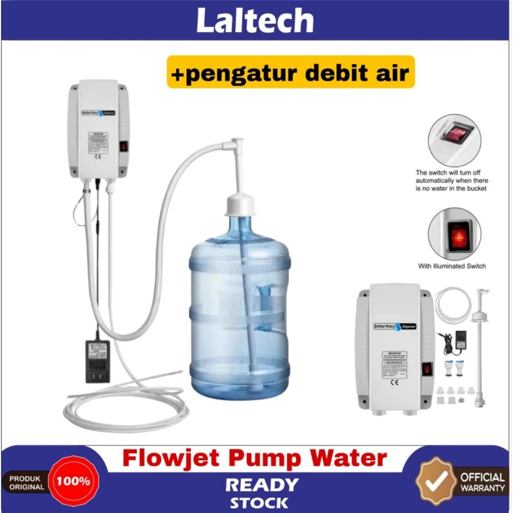 pompa flojet flowjet kangen water flojet pump + regulator
