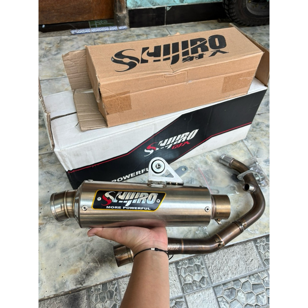 knalpot shijiro m3 vespa