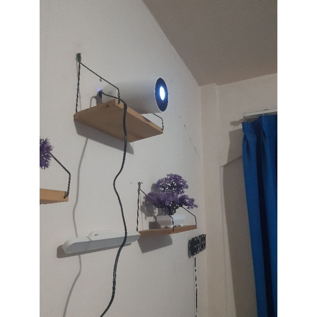 HY300 Smart Proyektor Wireless Android Bluetooth 5.3 Wifi Portabel Mini LCD Proyektor