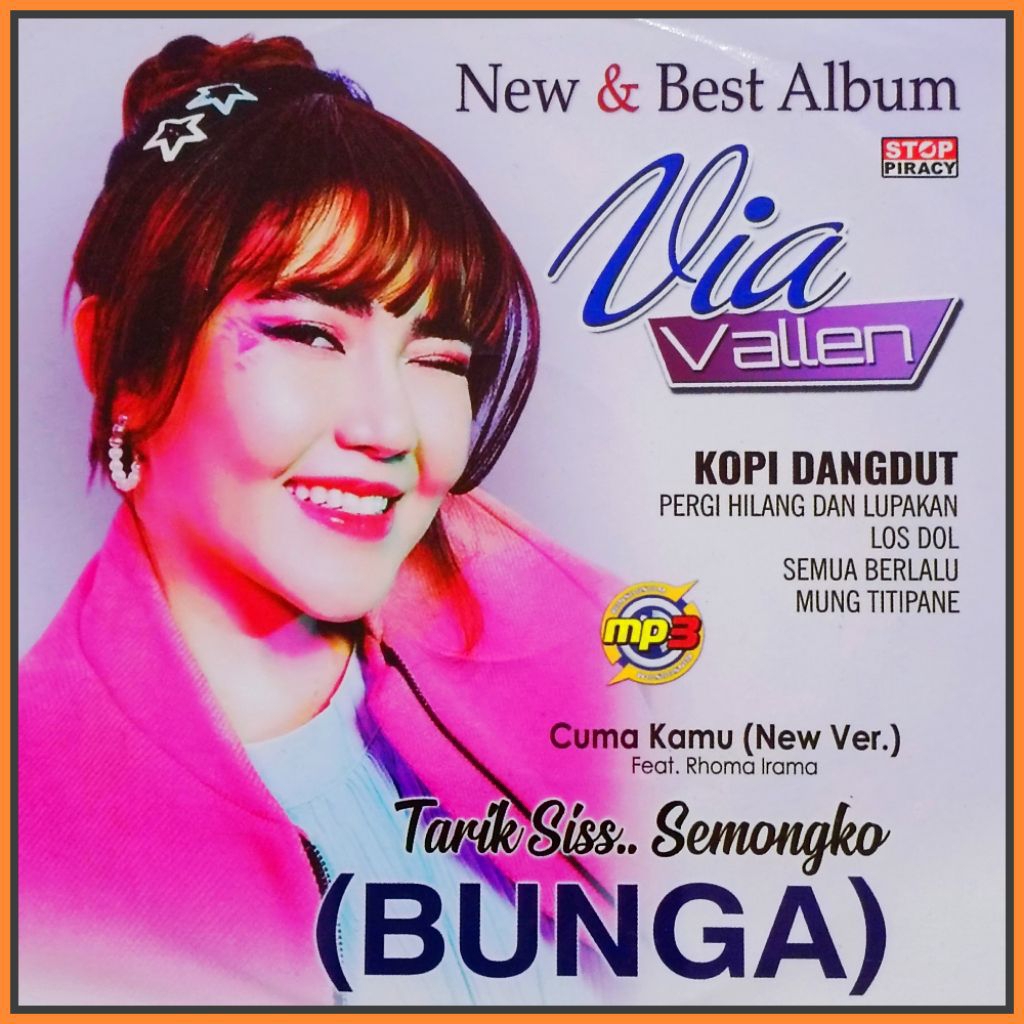 Kaset MP3 Lagu Dangdut Jingkrak VIA VALLEN - NELLA KHARISMA Album Pilihan Terpopuler