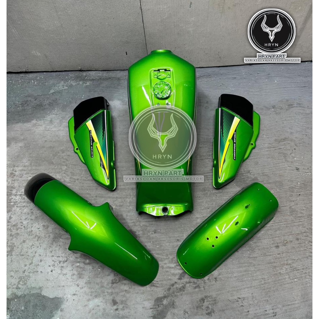 cover bodi rx king fullset - bodi set rx king - bodi fullset rx hijau premium - bodi rx premium