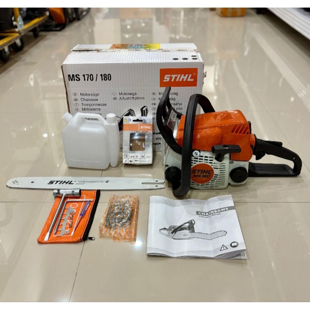 Chainsaw stihl ms 180 gergaji kayu stihl ms 180 Original Stihl