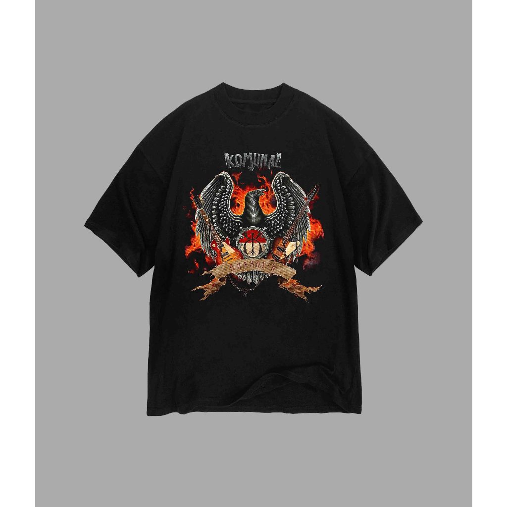 KOMUNAL - NARKOTIK TSHIRT | Kaos Band Komunal - Narkotik