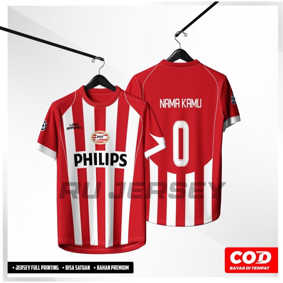 Jersey PSV Eindhoven 2004 Full Printing