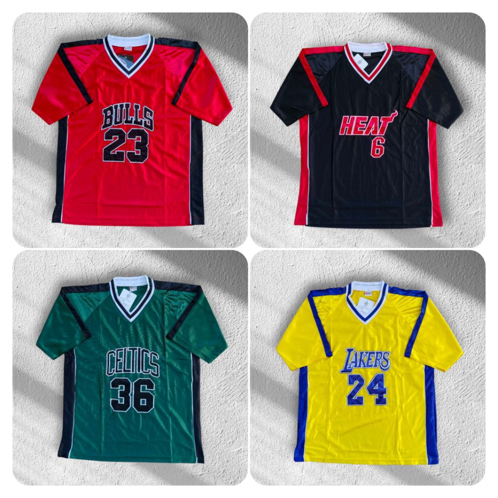 jersey basket vintage oversaiz / baju basket pria dewasa / jersey olahraga