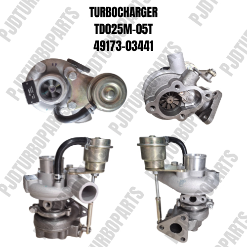 TURBOCHARGER TURBO ASSY TD025M-05T KUBOTA 1.1L PN 49173-03441 1E038-17016