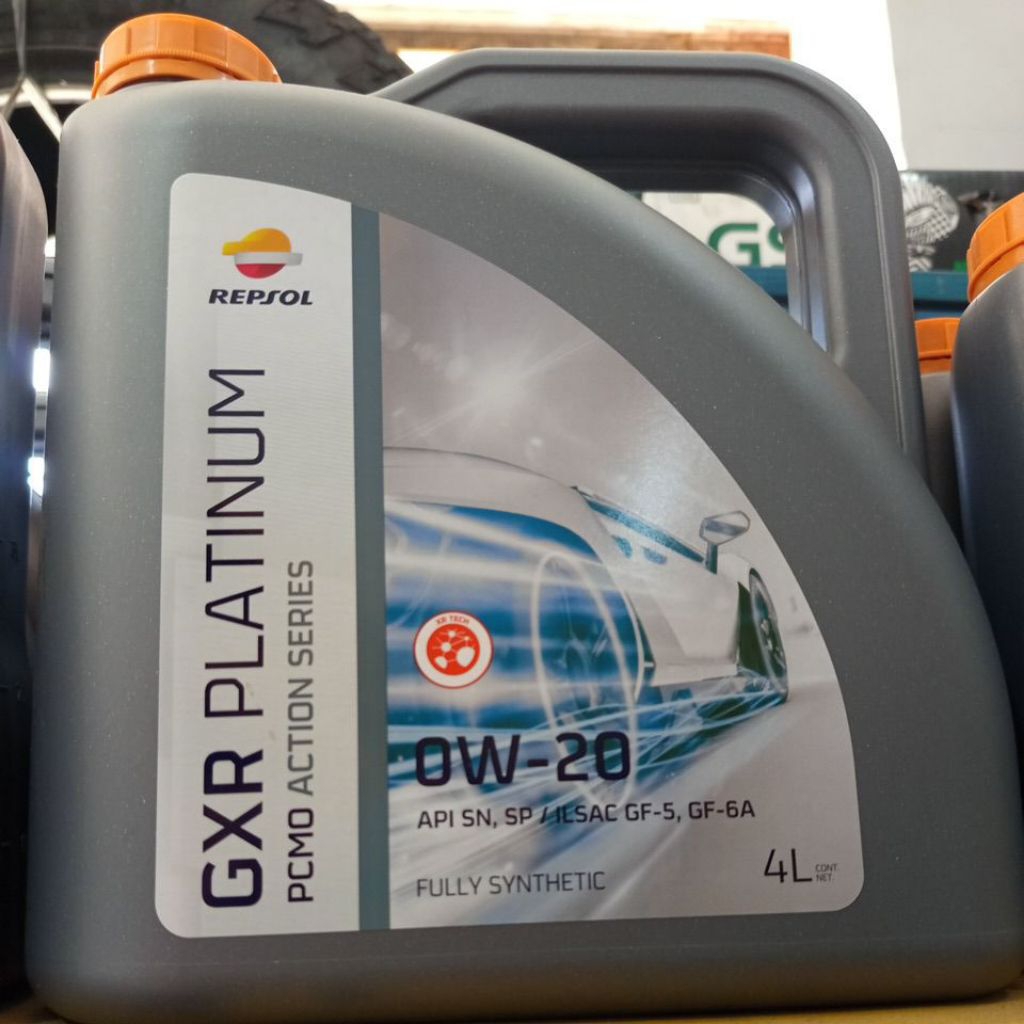 OLI MESIN MOBIL REPSOL GXR PLATINUM 0W-20 4 LITER