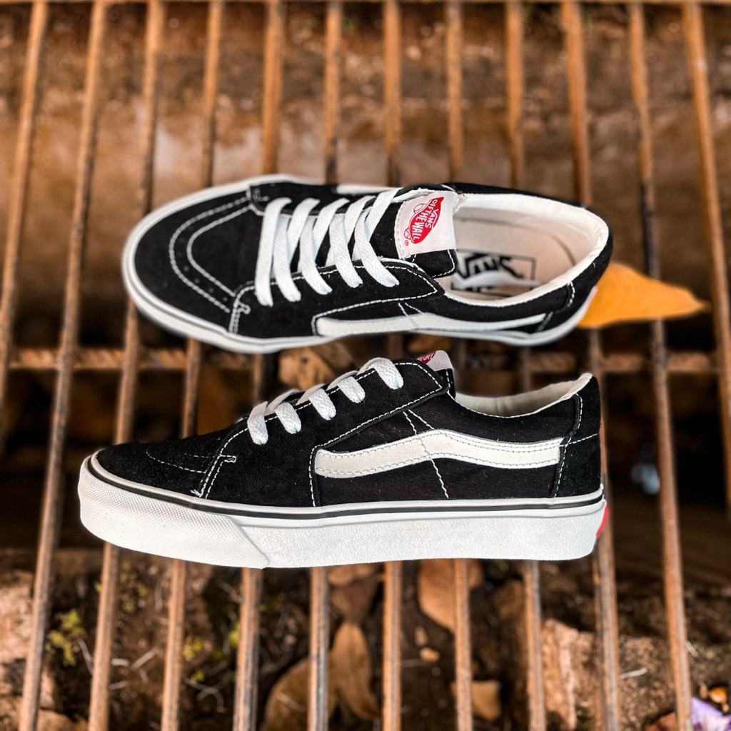 Vans SK8 Low Black White