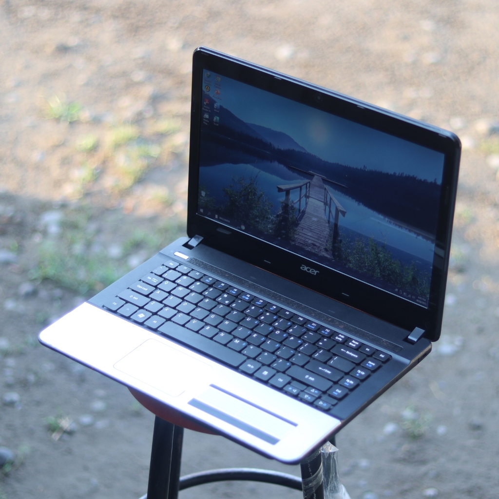 Laptop Acer E1-421 AMD E1200 Second | RAM 4GB HDD 500GB | Siap Pakai