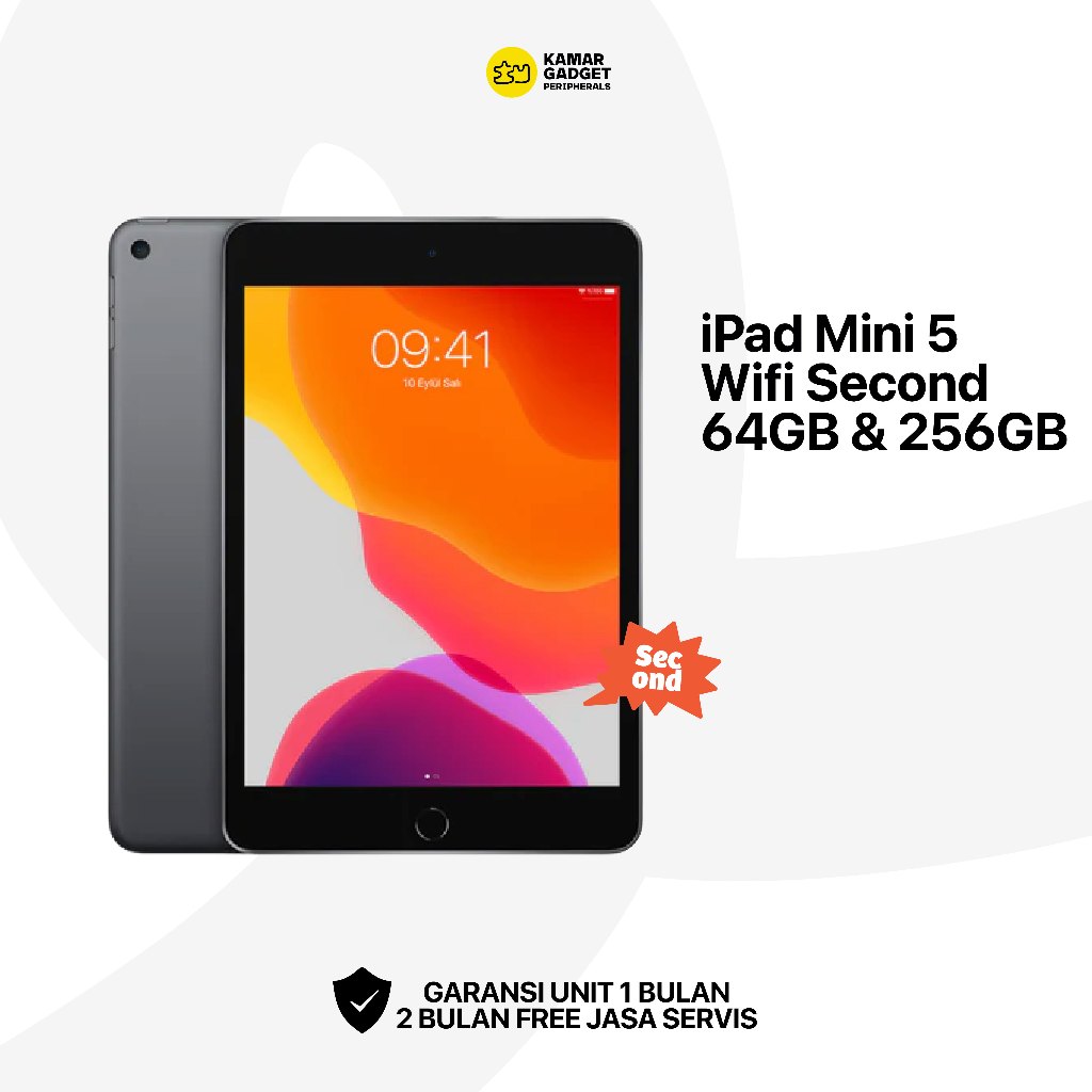 iPad Mini 5 Second Fullset Full Set Original Bergaransi