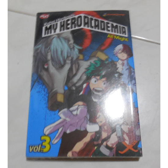 Manga/Komik Vol 3 My Hero Academia (Boku no Hero Academia)