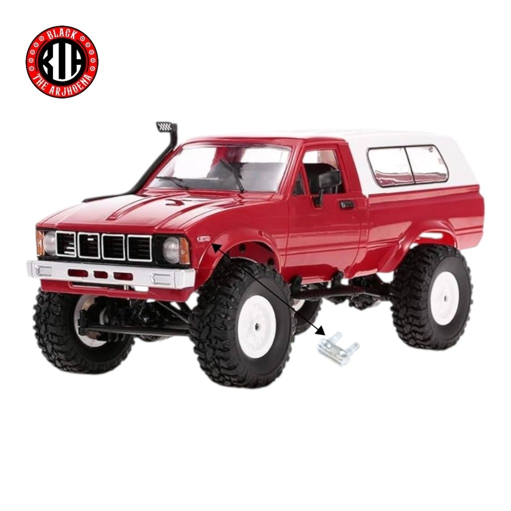 Aksesoris Mobil RC Remote Control WPL C24 WPL C24-1 1:16 Sein Body