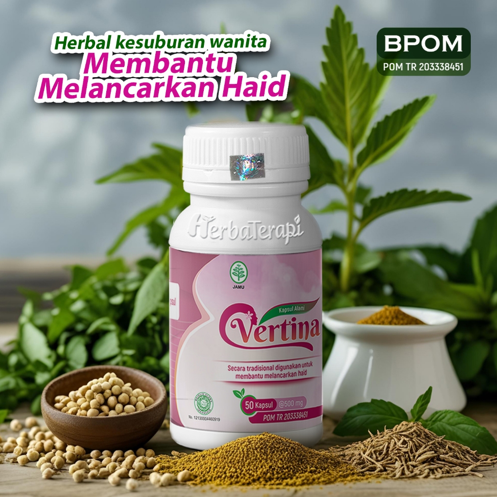 Vertina Obat Telat Dateng Bulan Pelancar Haid Nyeri Haid Menstruasi PCOS