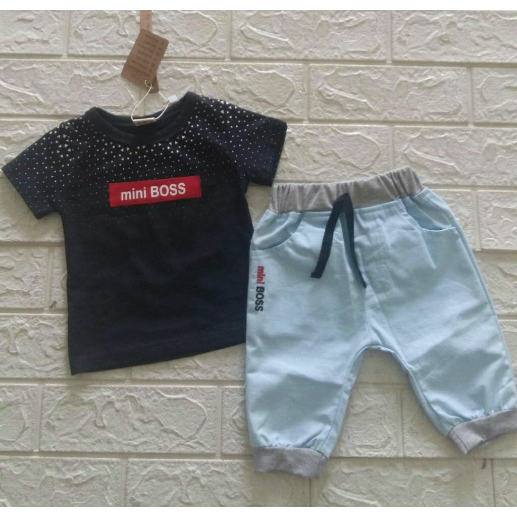 setelan kaos uson import