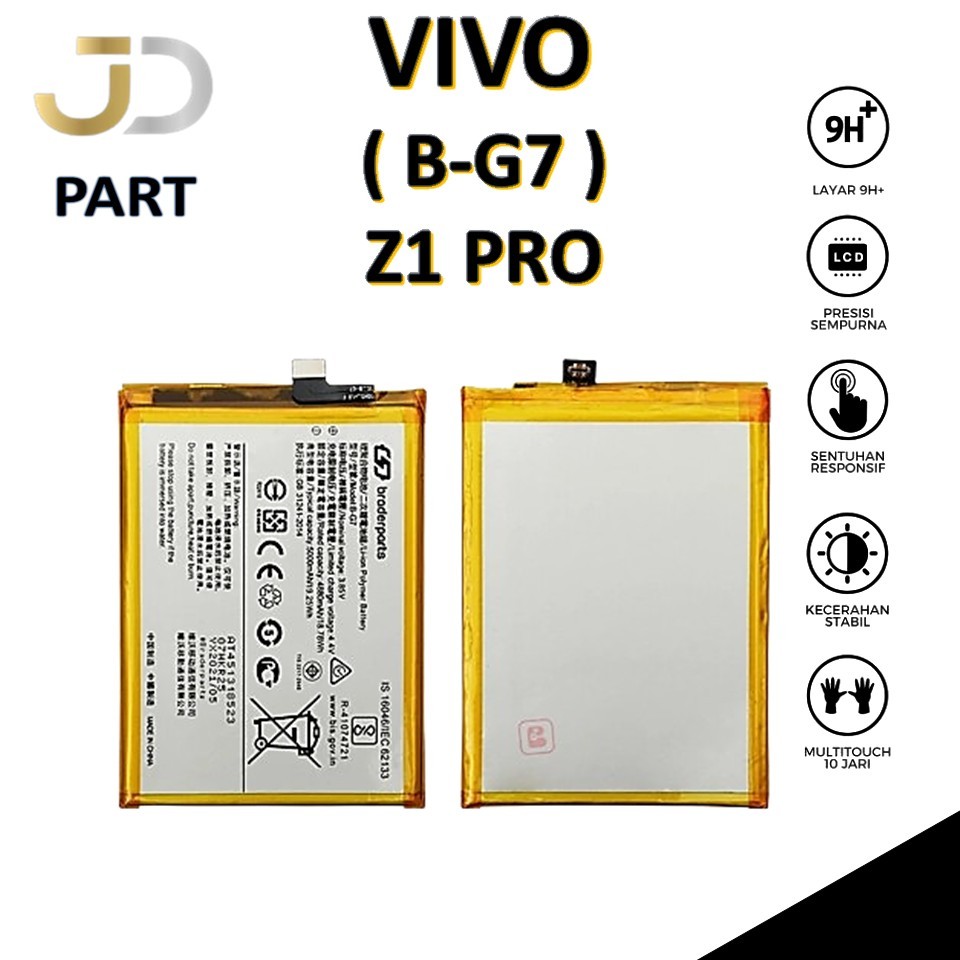 BATERAI VIVO B-G7 VIVO Z1 PRO Batre Batrai Baterai ORIGINAL 100%