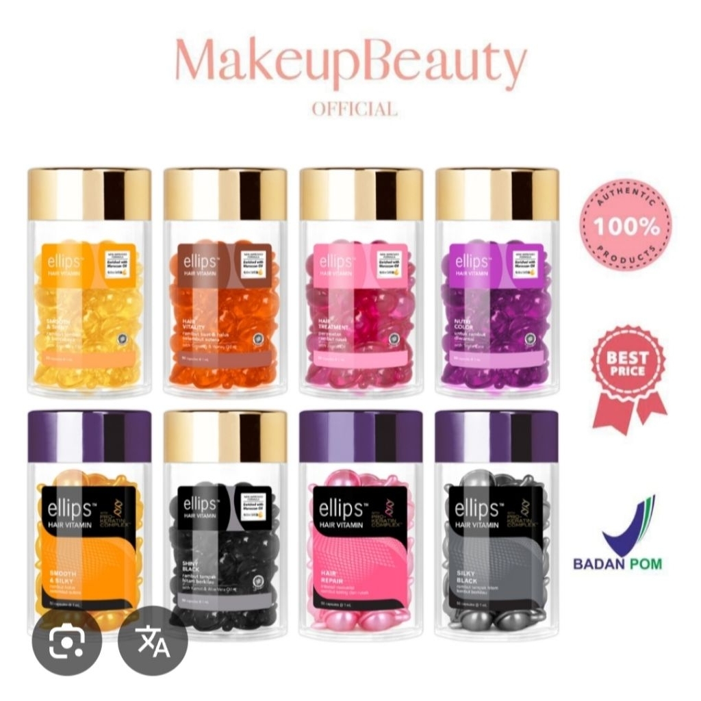 ELIPS | Hair Vitamin With Heat Protection