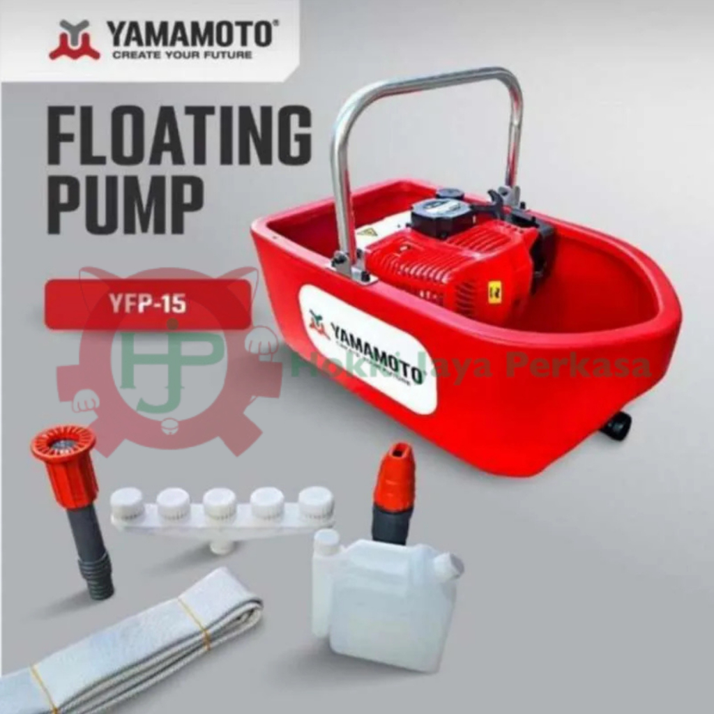 YAMAMOTO Floating Pump Portable YFP-15 Pompa Air Apung Yamamoto YFP-15