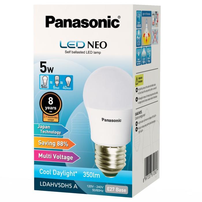 Lampu Panasonic  LED NEO  5 Watt