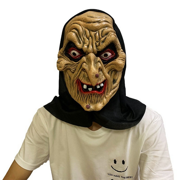 TOpeng Hantu Latex Topeng Halloween LAtex Topeng Karet Topeng Seram