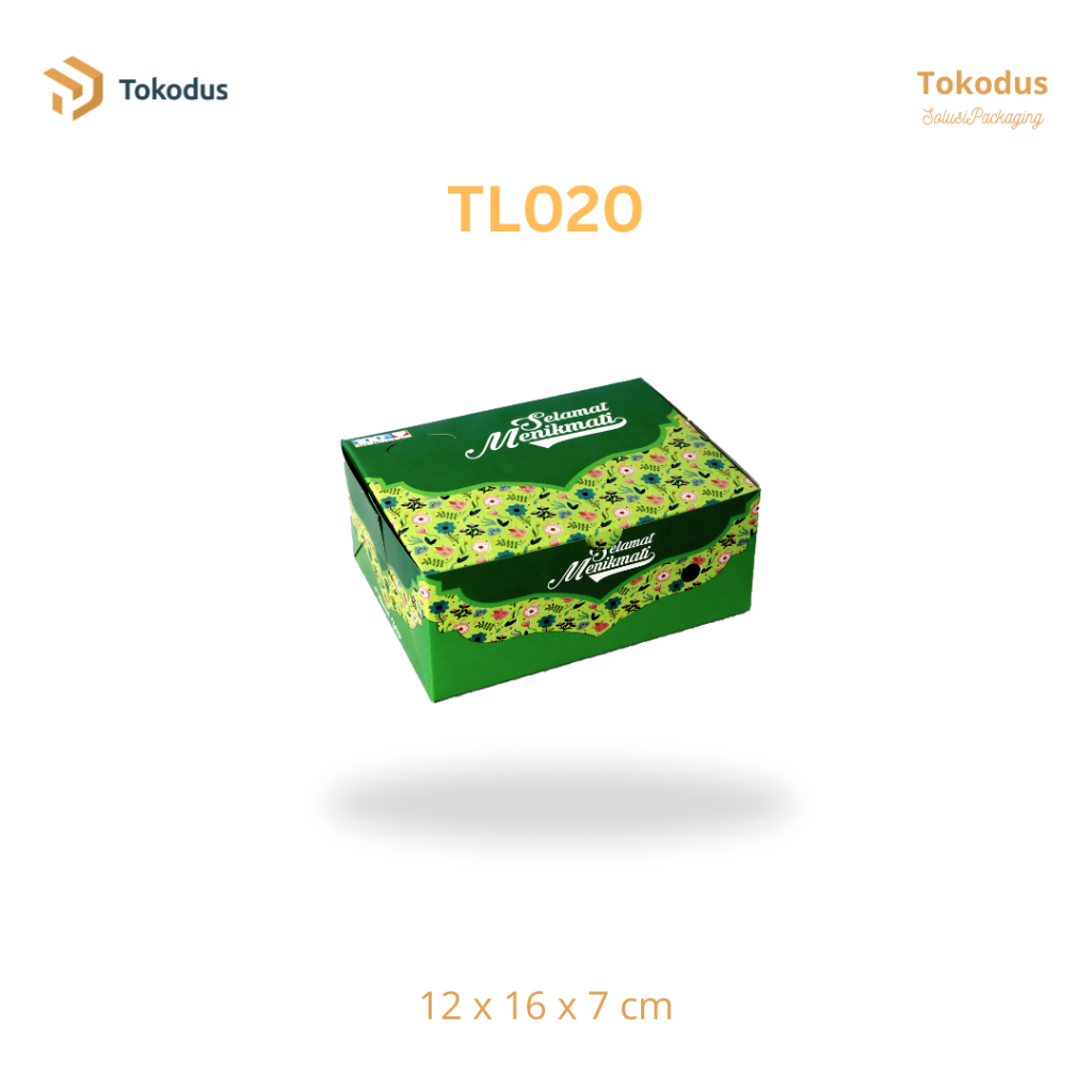 DUS SNACK 12 x 16 MOTIF / Snack Box 12x16