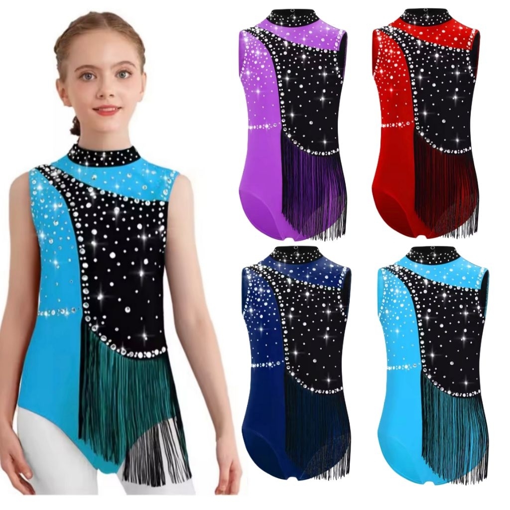 (READY STOCK 168) Leotard Gymnastic Rhythmic/ Leotard Ice Skating/ Leotard Inlineskate