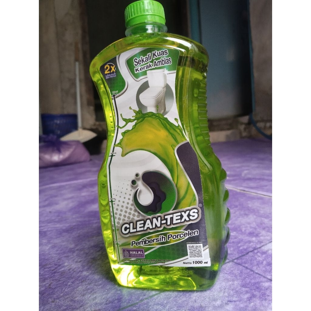 Clean-texs 1000ml/Pembersih kamar mandi