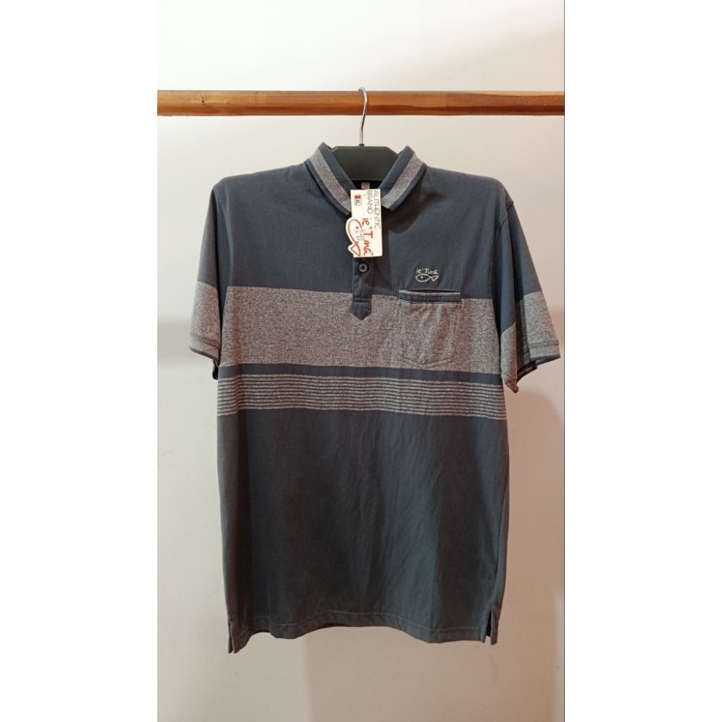 KAOS KERAH PRIA IE TUNA - SIZE XL