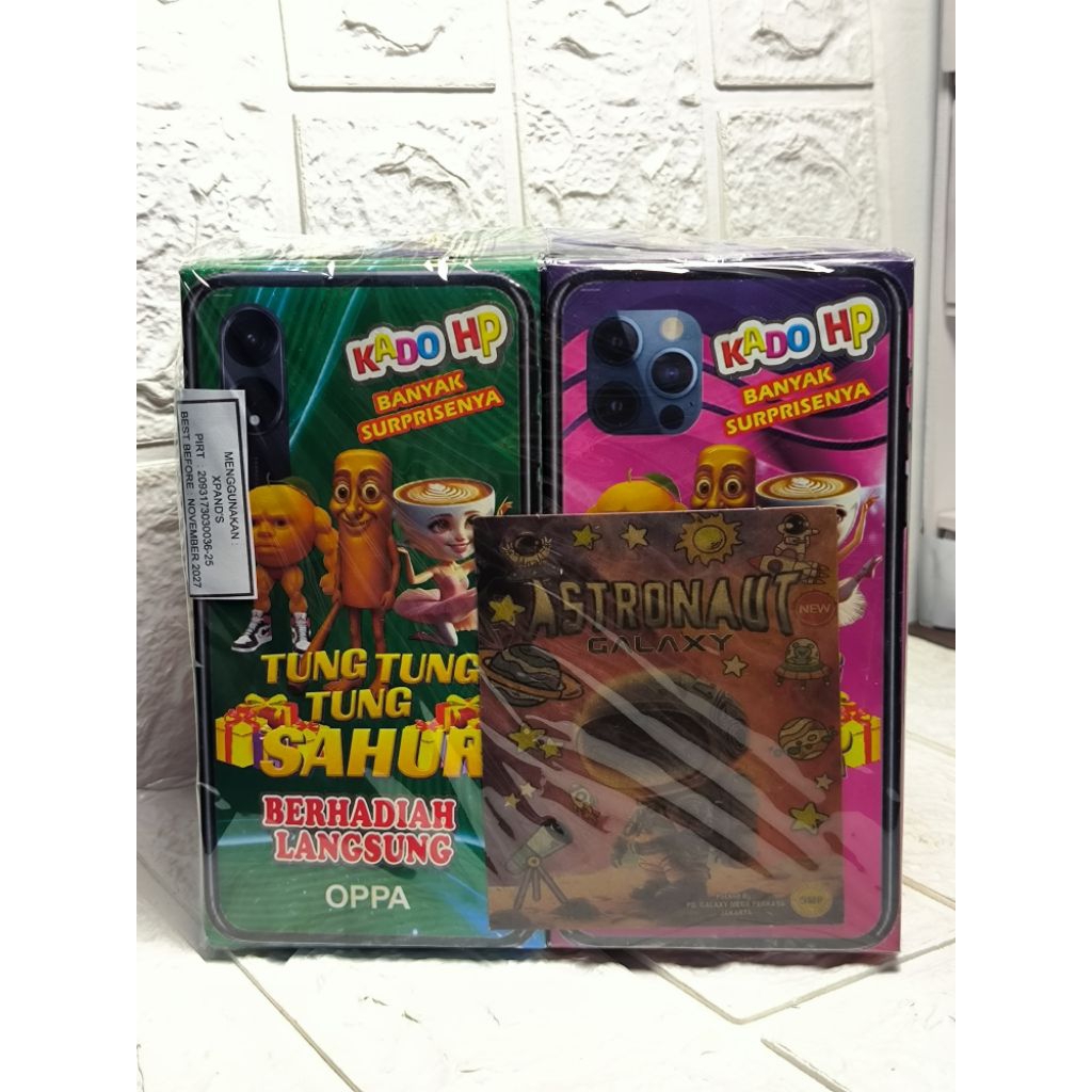 MAINAN MISTERI BOX KADO HP TUNG TUNG SAHUR ISI 20