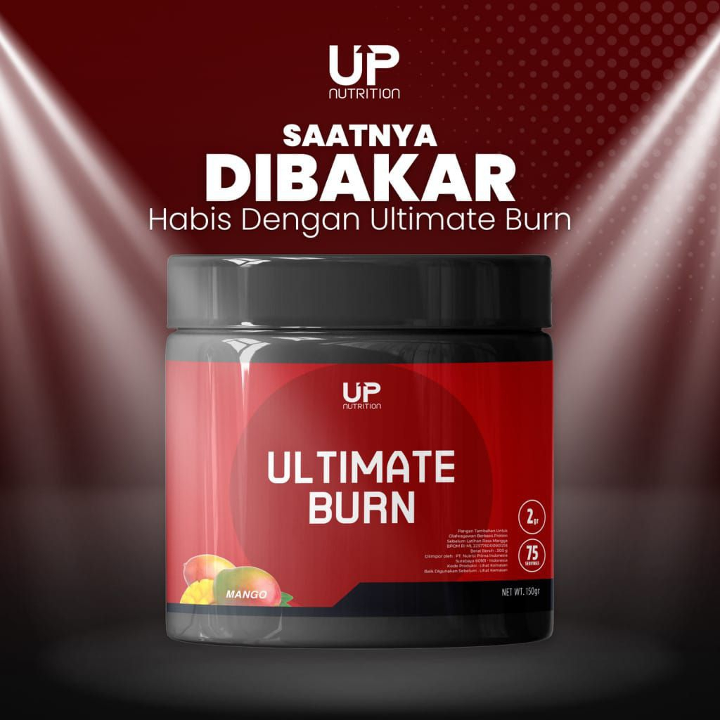 UP Nutrition Ultimate Burn Fat Burner Mango 150g 75 Servings