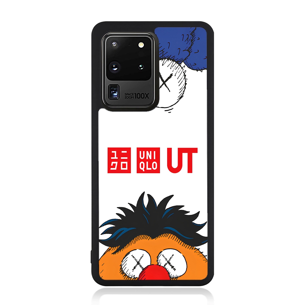 Case Samsung Note 20 10 9 8 7 Plus ultra Lite TPU  Softcase Custom Kaws UNIQLO