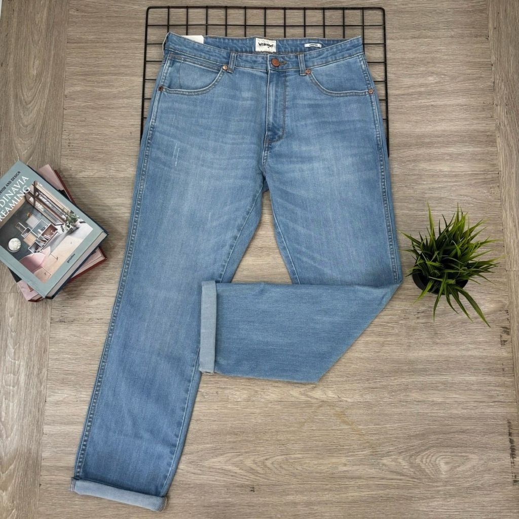celana panjang wrangler pria original (size/29) LARSTON SLIM TAPERED