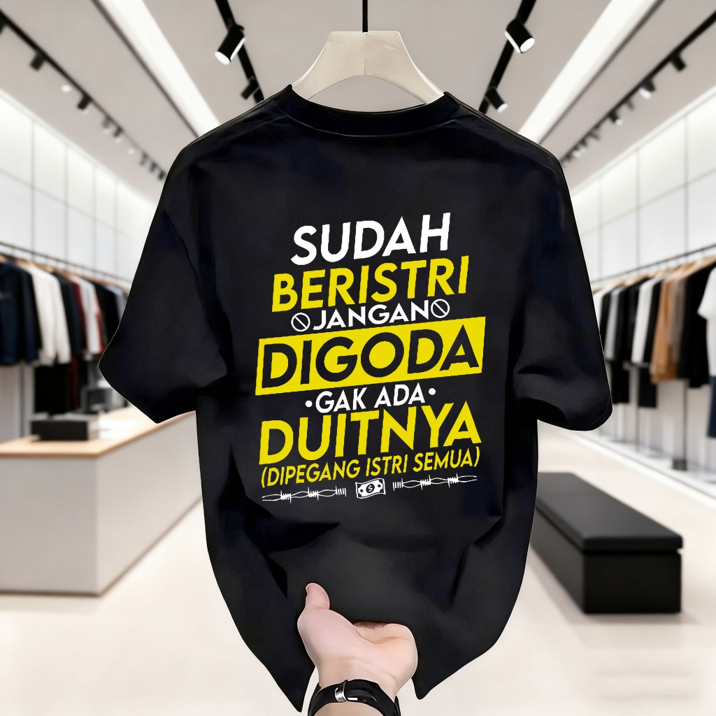 ✨COD✨Kaos T-Shirt Katun 100% Lengan Pendek, Motif Cetak Huruf Inggris, Simbol Dolar, dan Gaya Hip Ho